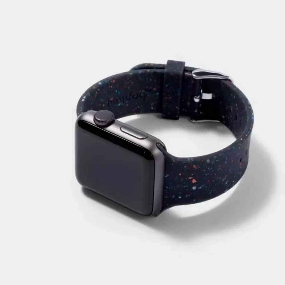 🌌 Heyday™ Speckled Apple Watch Band (38/40/41mm) – Black Multi Color – NWT